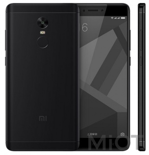 Смартфон Xiaomi Redmi Note 4X Black 3/32Gb EU/CE